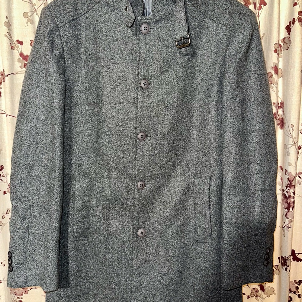 Men's Runcati Stand Collar Trench Coat